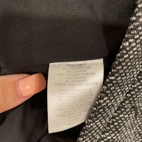 Halogen classic black & gray  jacket size XXSP - Picture 4 of 5